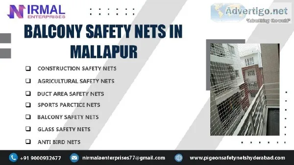 Balcony Safety Nets in Mallapur