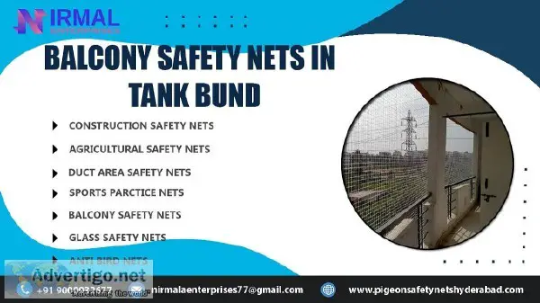 Balcony Safety Nets in Tank Bund