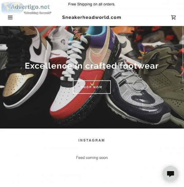 Domain for sale Sneakerheadworld.com . GREAT VALUE.