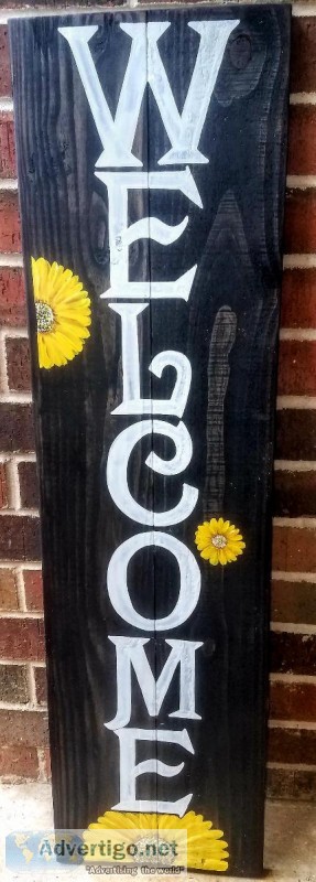 Welcome Farmhouse Sign Board