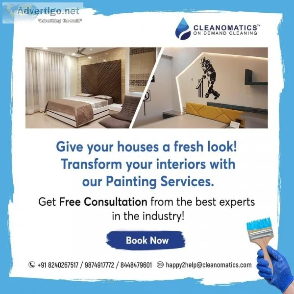 Painting Services - Get ravishing interiors at the best prices