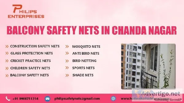 Balcony Safety Nets in Chanda Nagar
