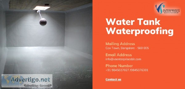 Professional Water Tank waterproofing