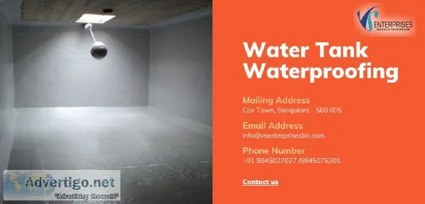 Professional Water Tank waterproofing