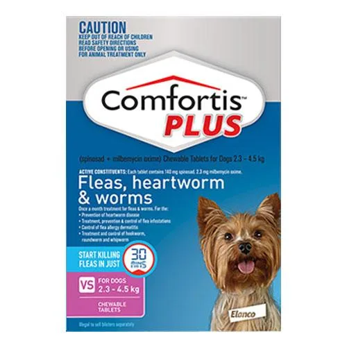 Buy Comfortis Plus Chewable Tablets For Dogs Online - DiscountPe