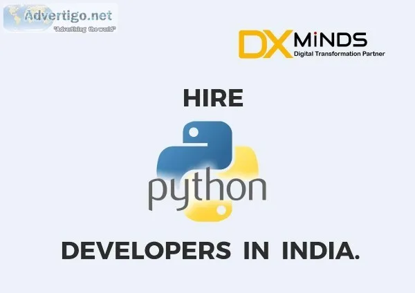 Hire Python developers in India  DxMinds