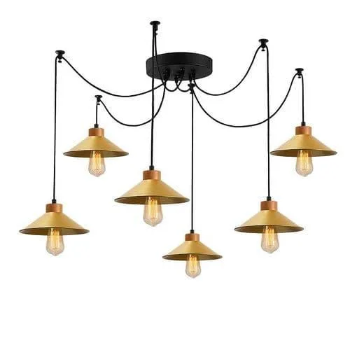 Gold Drop Pendant Ceiling Light