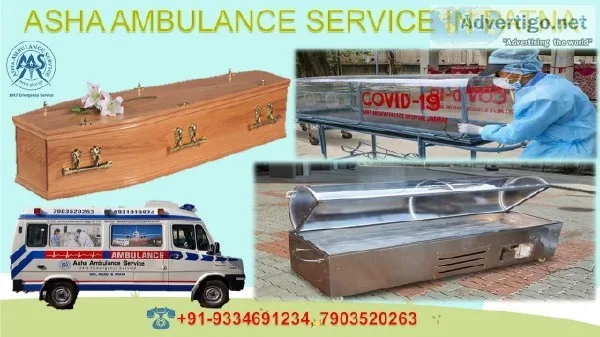 Perform a Dead Body Transfer in Patna with pious tribute ASHA