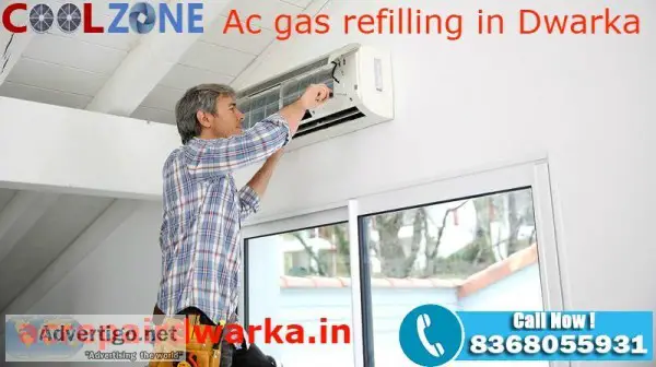 Gat Ac gas refilling in Dwarka