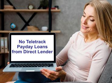 No Teletrack Payday Loans