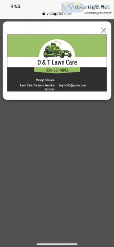 Lawn Service and pressure washing