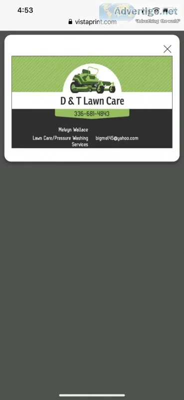 Lawn Service and pressure washing