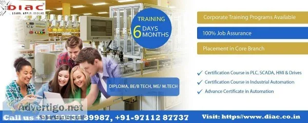 PLC SCADA Training by Expert at DIAC NOIDA