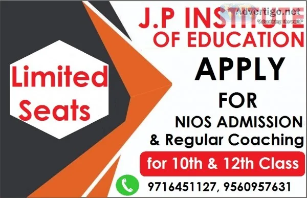 Nios 10th & 12th class registration in najafgarh