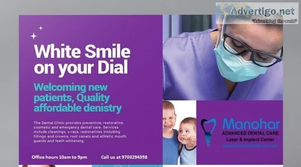 Dental doctors in vizag manohar dental care