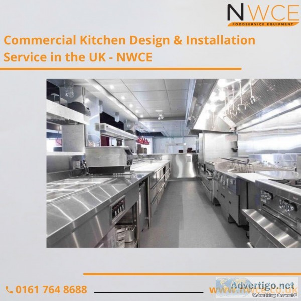 Commercial Kitchen Design and Installation Service in UK - NWCE