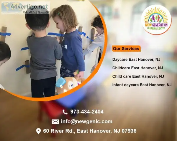 Best Preschool East Hanover And Eco-Friendly Daycare in  New Jer