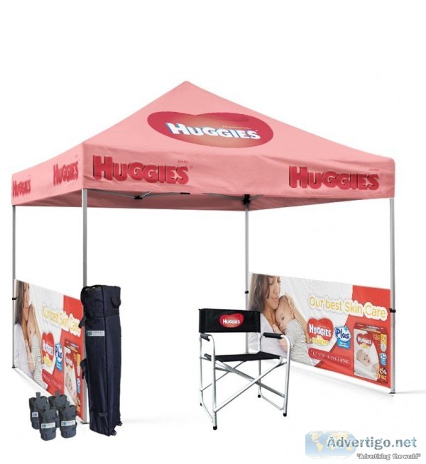 Design Your Own Custom Printed 10x10 Pop Up Tent - Tent Depot  C