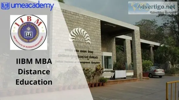 IIBM MBA Distance Education  Umeacademy