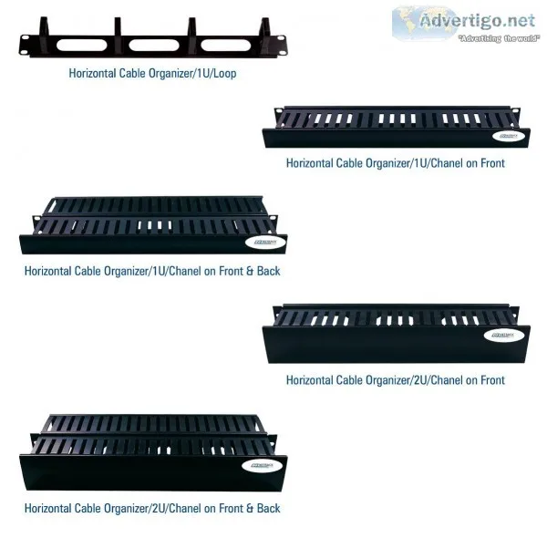 Horizontal Cable Organizers  Server Racks
