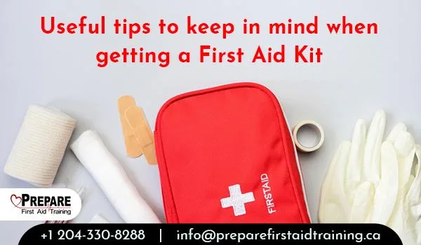 First Aid kit  and First Aid Training Winnipeg