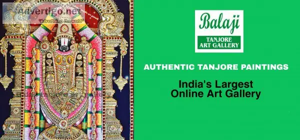 Balaji tanjore art gallery and tanjore paintings