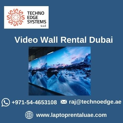 Renting video walls for business in dubai
