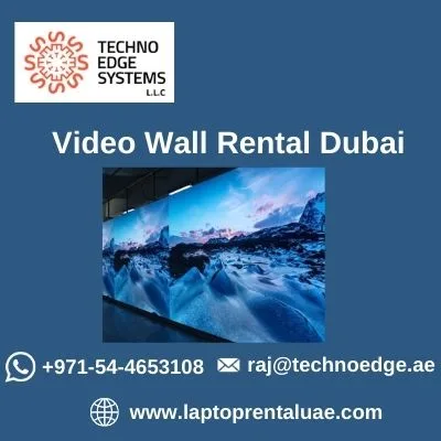 Renting video walls for business in dubai