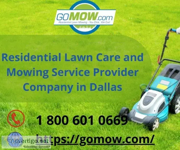 Residential Lawn Care and Mowing Service Provider Company in Dal