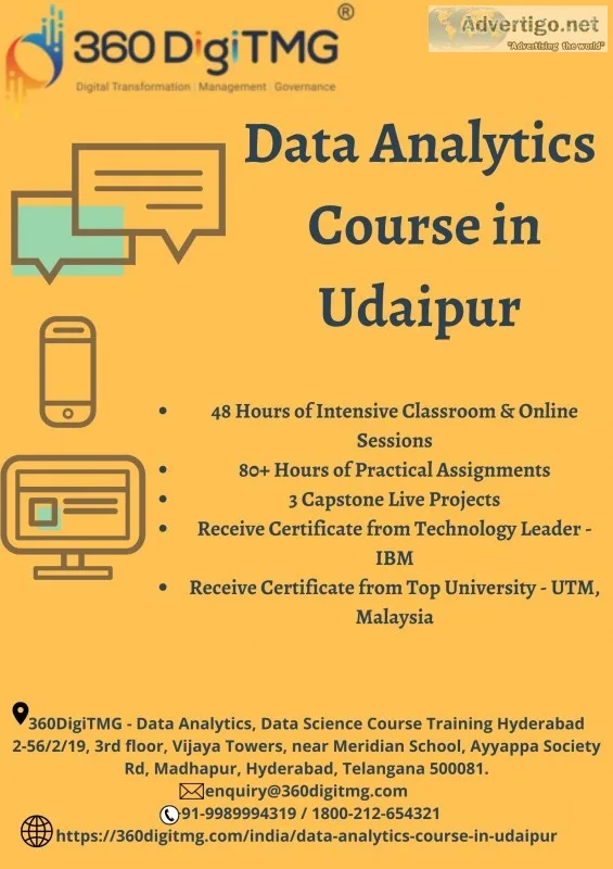 Data analytics course in udaipur