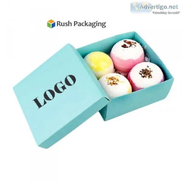 Eye catching custom Bath Bomb boxes