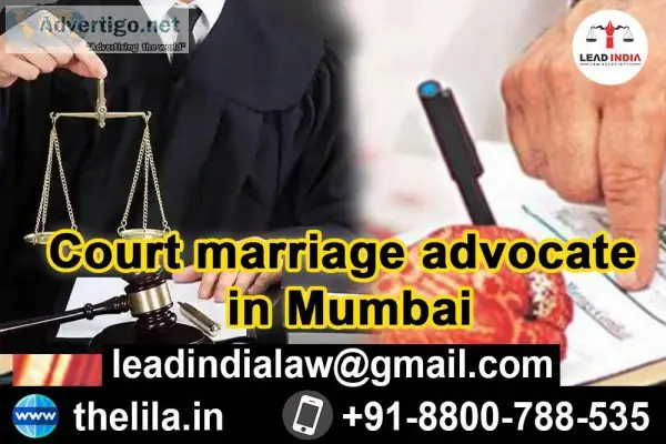 Court marriage advocate in Mumbai - Lead India Law Associates