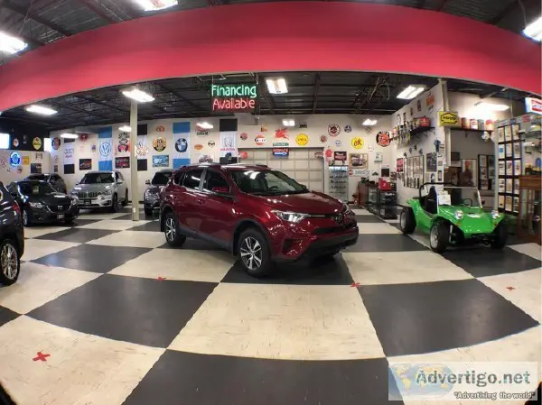 Red 2018 Toyota RAV4