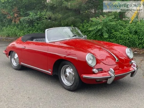 23763 1962 PORSCHE 356B TWIN GRILLE  ROADSTER