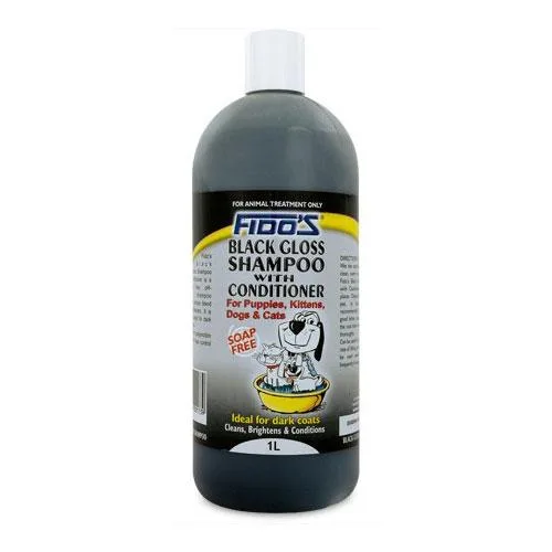 Buy Fido&rsquos Black Gloss Shampoo For Dogs and Cats Online - D