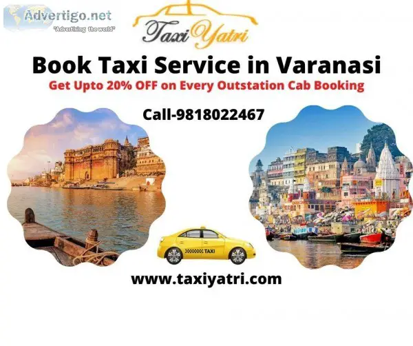 Book Your Rides with Taxi Service in Varanasi