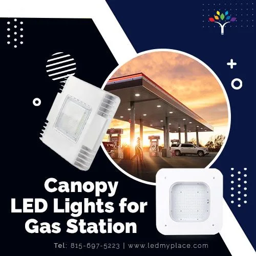 Buy Now Canopy LED Lights for Gas Station