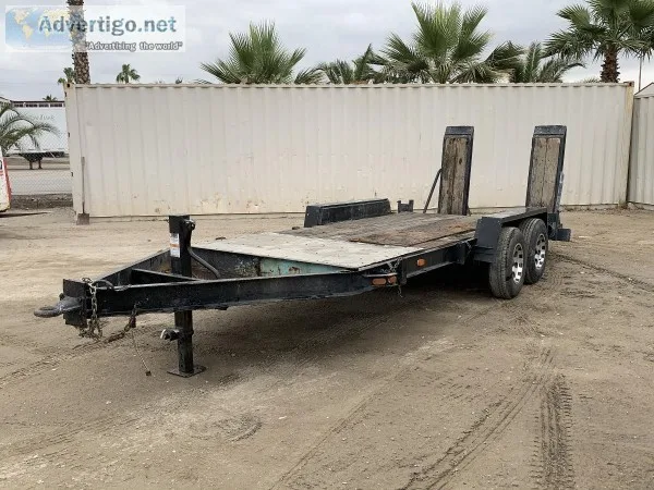 1985 ZIEMAN TT-1108A EQUIPMENT TRAILER 62601213