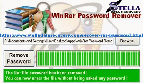 How to unlock a rar file password