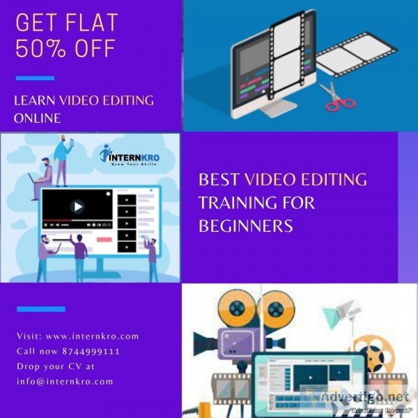 Video Editing Online Training  Learn Video Editing Online Intern