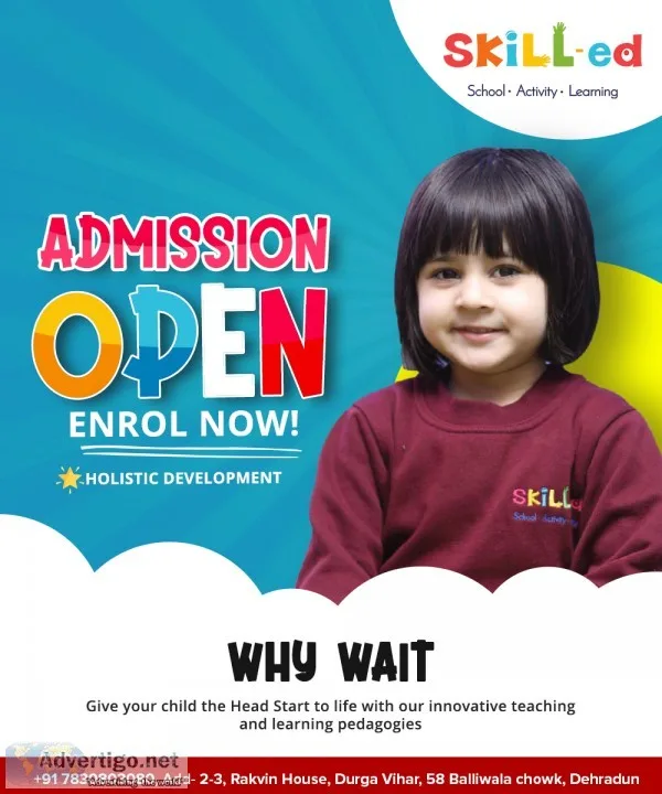 Get started on your child s education today with Skill-ed Kinder