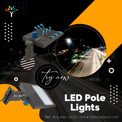 Buy Now LED Pole Lights For Parking Lot Lights