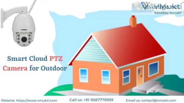 Keep an eye everywhere with smart Cloud PTZ Camera for Outdoor