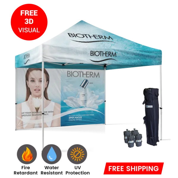 10x10 Custom Canopy Tent Printed Canopy Branded Tent