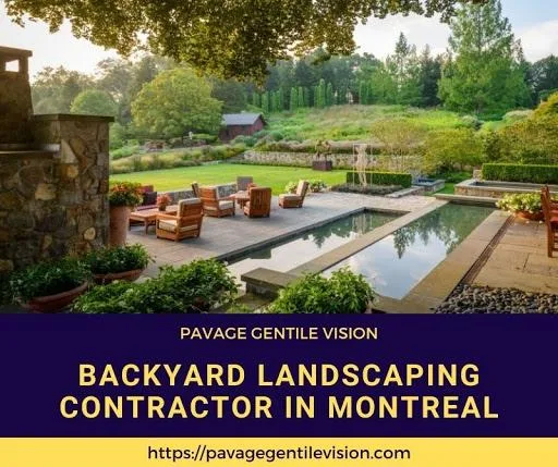 Backyard Landscaping Contractor in Montreal