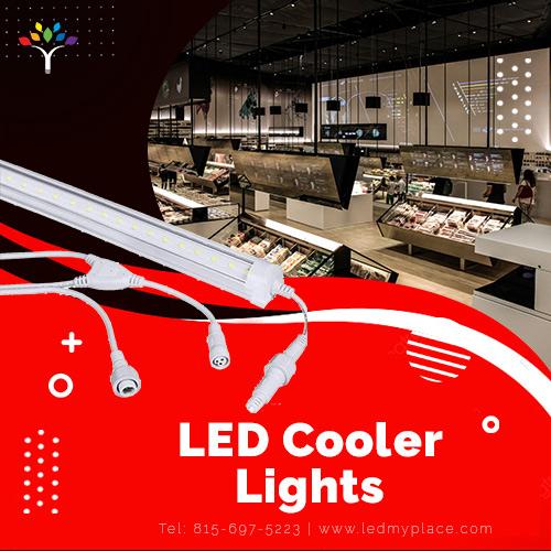 Buy LED Cooler Lights for cooler doors refrigerators and bars