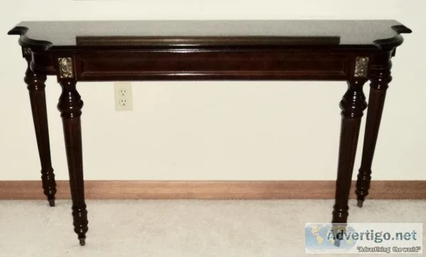 New - Cherry Wood Console Table
