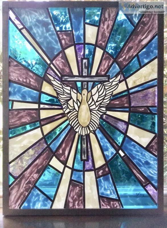 Stained Glass of the Holy Spirit