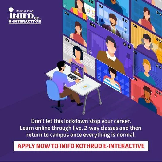 INIFD Kothrud e-Interactive - Online Learning