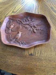 Molded Wood Grain-like Tray